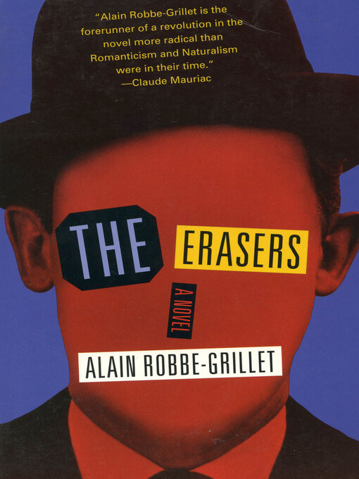 Title details for The Erasers by Alain Robbe-Grillet - Wait list